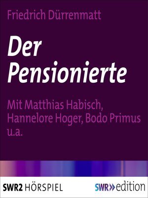 cover image of Der Pensionierte